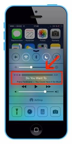 iOS 7: Playlisten aus dem Kontrollzentrum heraus wechseln (Mini-Tipp)