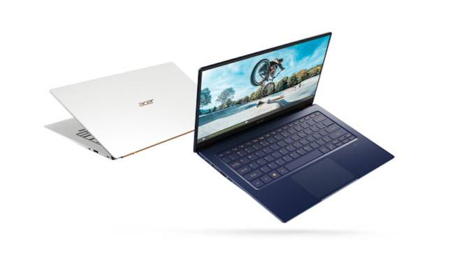 Acer Swift 3 und 5: Neue Notebook-Konfigurationen auf der IFA